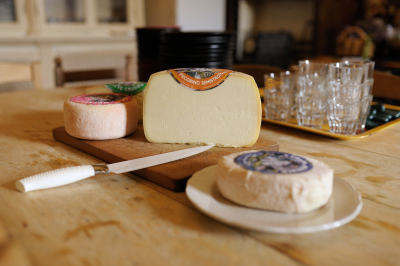 A cheese from the Potentino Flock