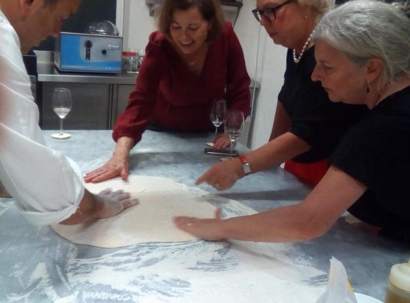 Visiting Roberto Rossi at Il Silene- Pasta making!